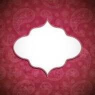 Frame in the Indian style N26