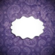 Frame in the Indian style N34