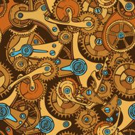 Engineers sketch seamless pattern color