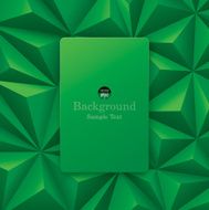 Green Abstract Background Vector N3