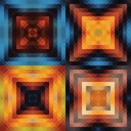 Kaleidoscope background set