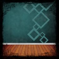 Blue grunge background Abstract vintage texture with frame and N26