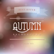Creative abstract vector natural background N2