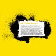 Grunge Splatter Paint Background With Place For Text N2