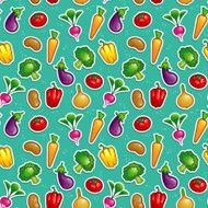 vegetable seamless pattern new