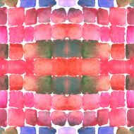 Watercolor stain glass background N7