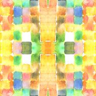 Watercolor stain glass background N8