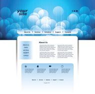 Website Template N166