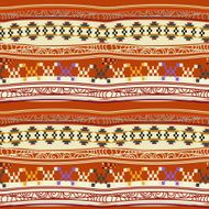Seamless texture with abstract Mexican pattern