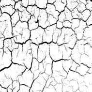 cracked clay ground into the dry season Vector illustration N3
