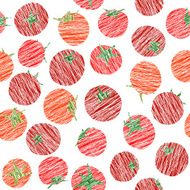 Endless tomato texture seamless vegetable background Abstract
