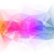 Colorful abstract crystal background N7