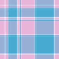 Gingham pattern in blue pink and white