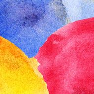 Abstract colorful watercolor background N2
