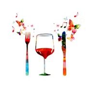 Restaurant background design