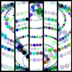 Abstract circles illustration N6
