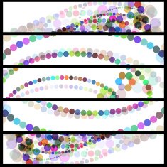 Abstract circles illustration N7