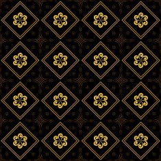 black and golden texture with rhombuses