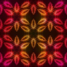Fire red vector abstract seamless pattern