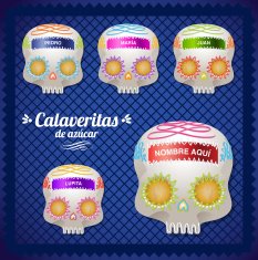 Dia Muertos Calaveritas