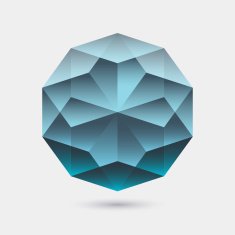 Abstract Geometric Shape N2