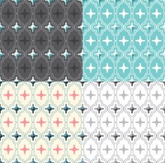 Vector Seamless Pattern Vintage Design N2