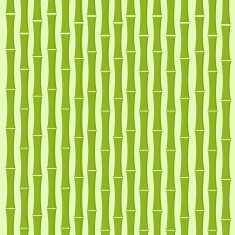 Green Bamboo Tree Background Flat Vector