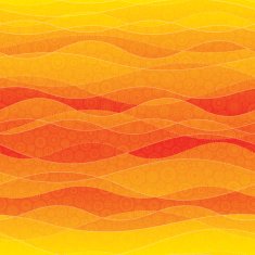 Summer Waves Background - Seamless Tile N2