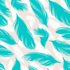 turquoise feathers N2