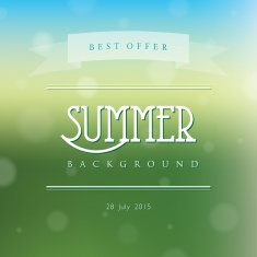 Creative abstract vector natural background
