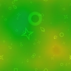 Green abstract shaped seamless background
