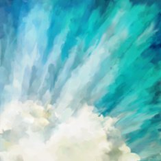 Blue abstract artistic background N2