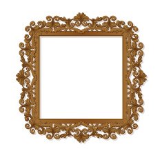 carved frame for picture or photo N3