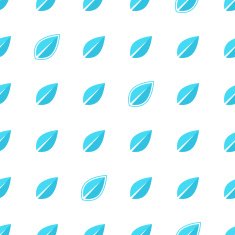 Seamless simple leaves background