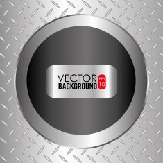 Metal design vector illustration N7