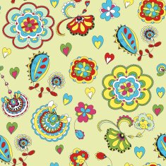 Floral Pattern N998