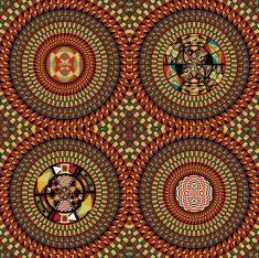 ancient pattern Vector illustration N16