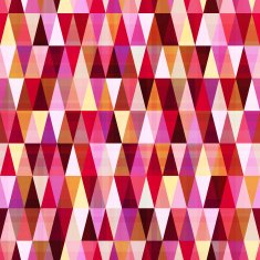 seamless geometric red triangle pattern N2