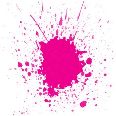 watercolor splashes on white background