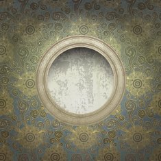 vintage background with golden pattern N2