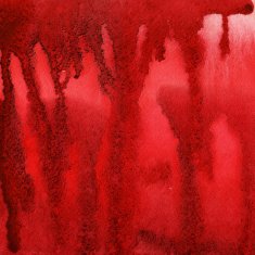 Red splash watercolor abstract background