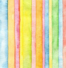 Abstract strip watercolor painted background N4