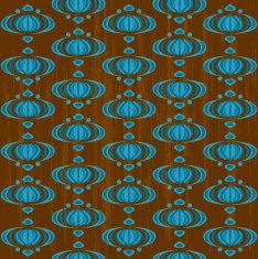 Blue and Brown Pattern N2