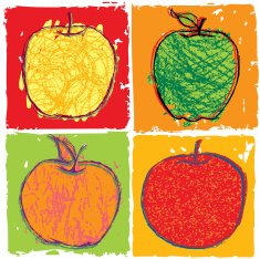 Four Apples