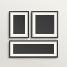blank picture frame template set N2