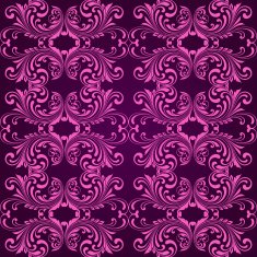Vertical purple ornamental background N2