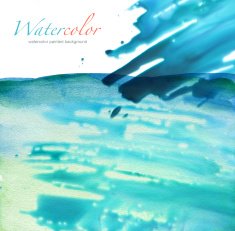 Abstract watercolor painted background N25