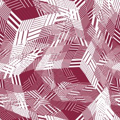 Rhythmic textured endless pattern red continuous grunge N2