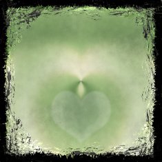 Green grunge background Abstract vintage texture with frame and N14