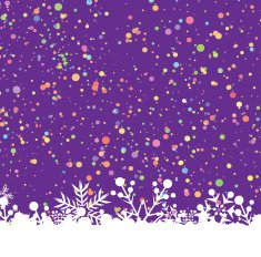 Christmas decoration frame N744